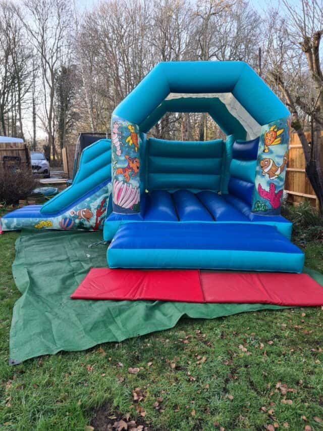 Bouncy Castles with Slides for Party CB Bouncy Castles